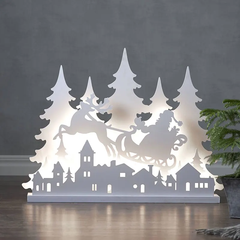 Oświetlenie dekoracyjne LED Grandy, Mikołaj, 80cm