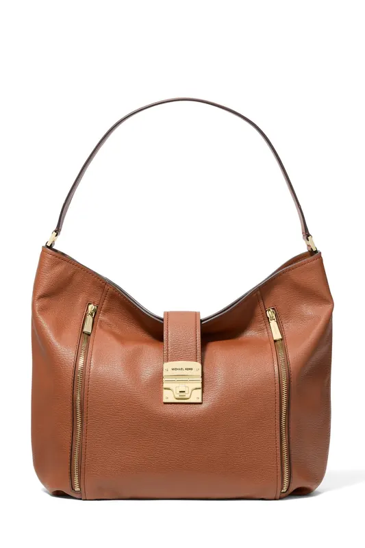 Michael Kors Large Hobo Shoulder Luggage Maat: OS | Handtassen Outlet | Dames | Bruin