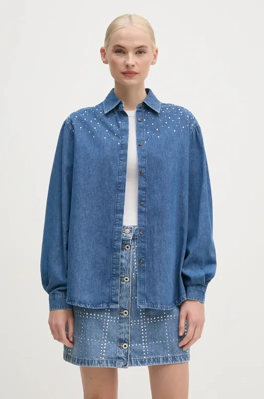 Pepe Jeans koszula jeansowa CHARLIE SPARKLE