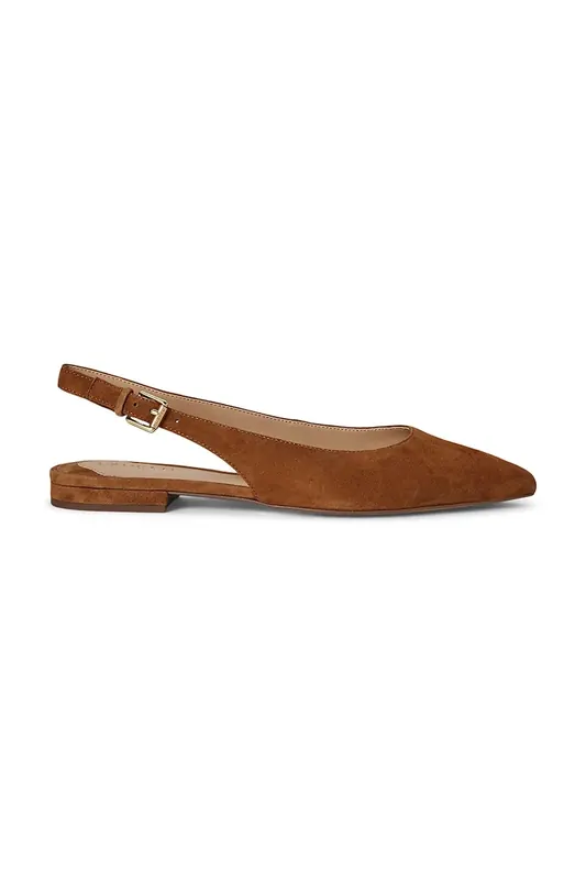 Lauren Ralph Lauren baleriny zamszowe Londyn Slbck