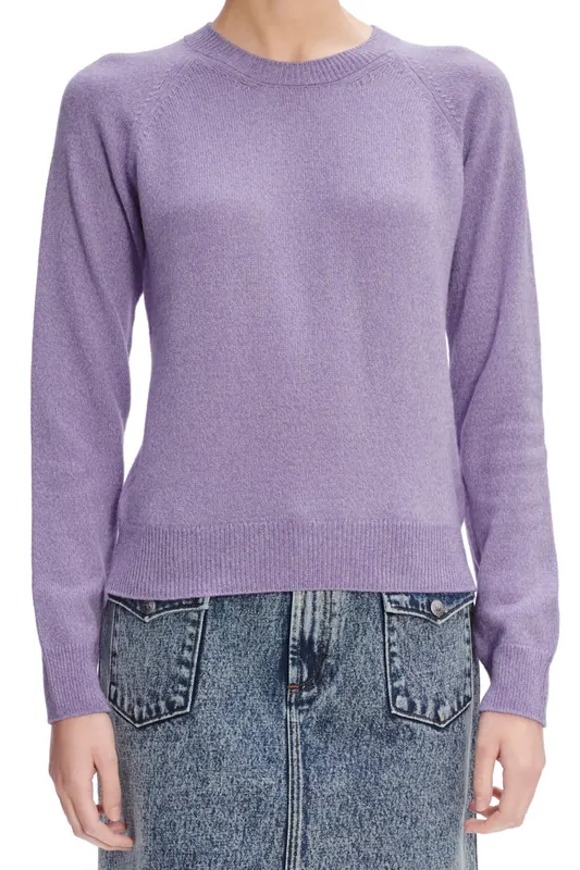 A.P.C. Sweater Emily Parma (light Purple) Maat: S | Sweaters Outlet | Dames | Paars