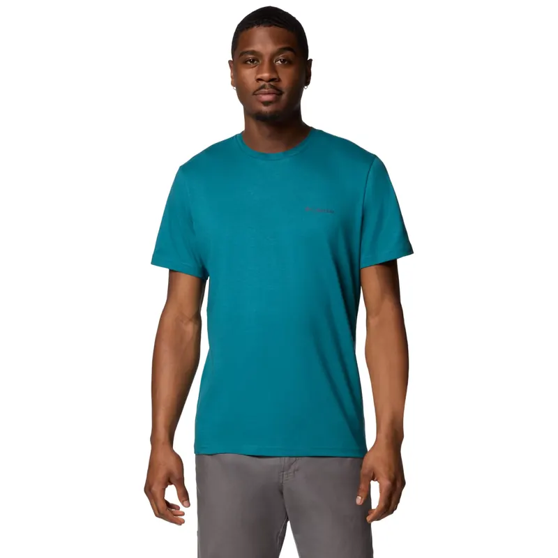 Columbia Rapid Ridge Back Graphic Tee II 1934824364, Męskie, Zielone, t-shirty, bawełna, rozmiar: M