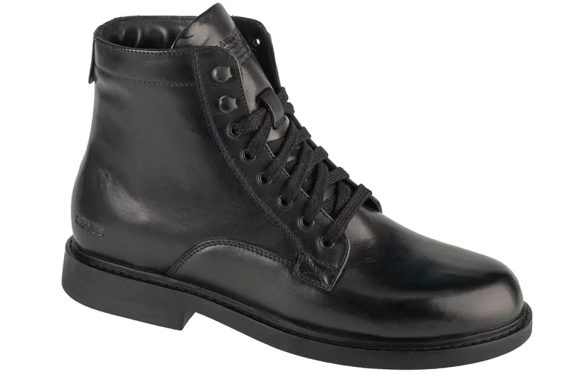 Levi's Amos 234727-700-559, Męskie, Czarne, trzewiki, skóra licowa, rozmiar: 44