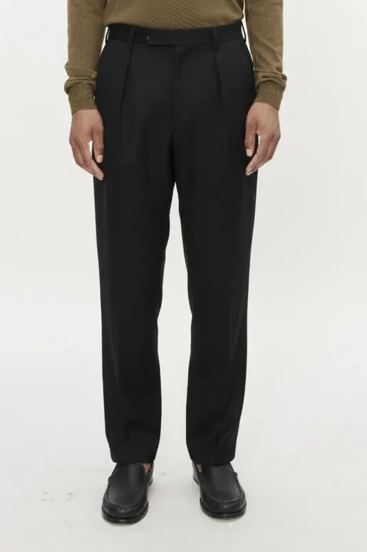 A.P.C. Unisex Trousers Renato Black Maat: 54 | Pantalons Outlet | Unisex | Zwart