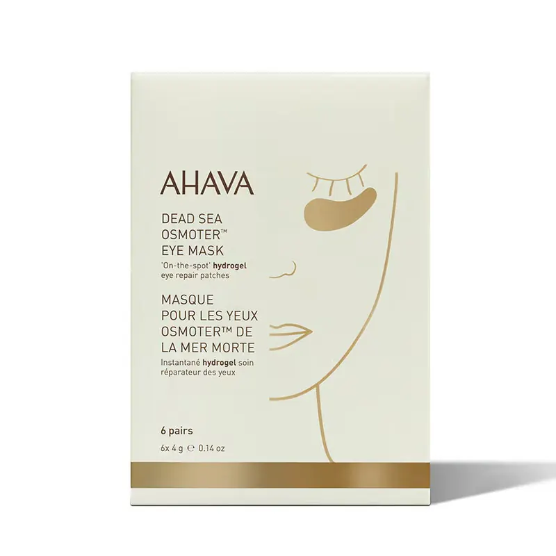 Ahava Set Dead Sea Osmoter Naprawczy Płatek pod Oczy 6 szt. 4 g