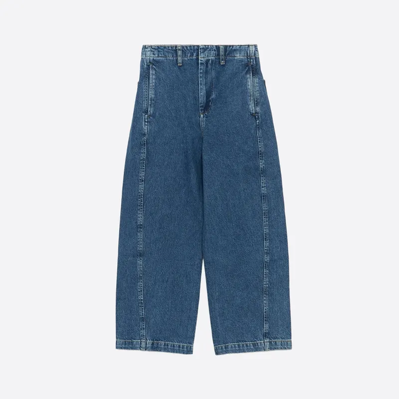 BARREL – Jeansy średnim odcieniu denimu