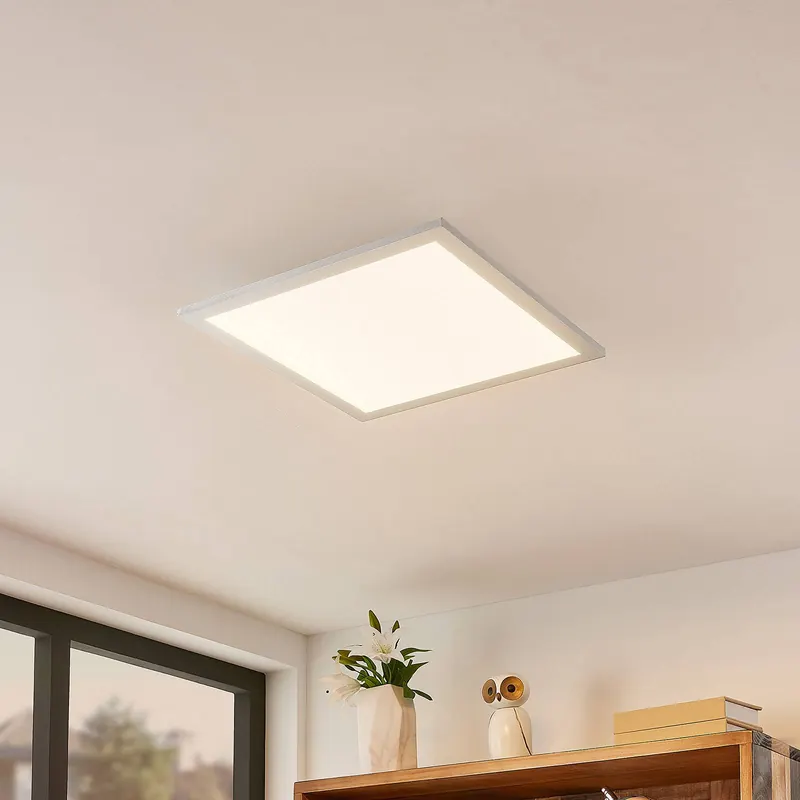 Panel sufitowy LED Lindby Smart Kjetil 40 x 40 cm Tuya RGB CCT