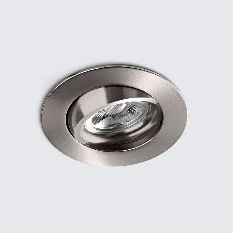Downlight LED DL6809, okrągły, nikiel
