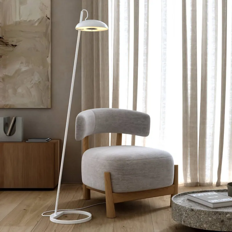 Lampa stojąca Versale, biała