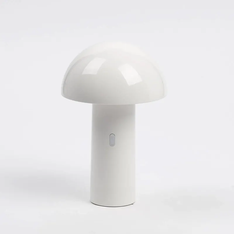Aluminor Capsule lampa stołowa LED przenośna biała