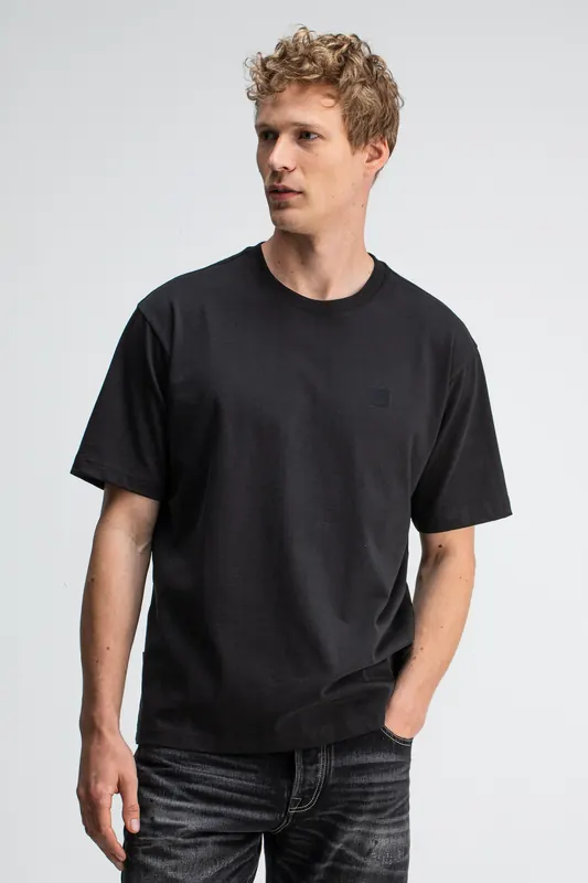 Butcher of Blue Army Loose Tee Montego Black Maat: XXL | Basic T-Shirts Outlet | Heren | Zwart