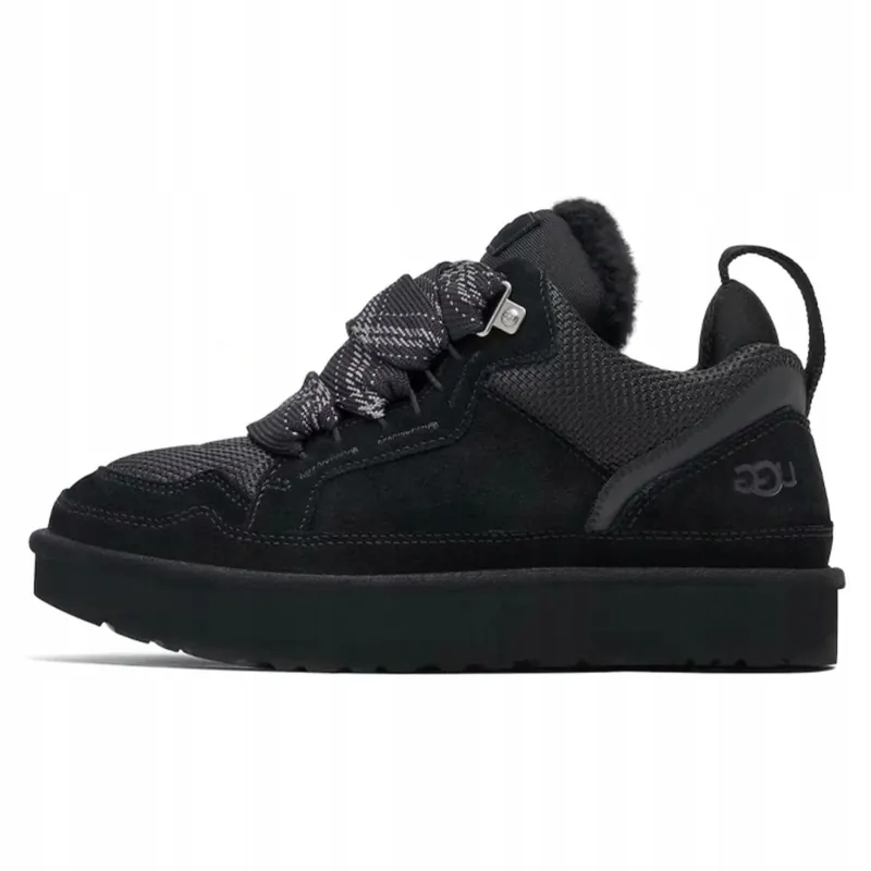 Ugg Buty Sneakersy Damskie Lowmel Black Czarne 39