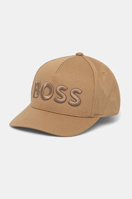 BOSS czapka z daszkiem bawełniana Sevile