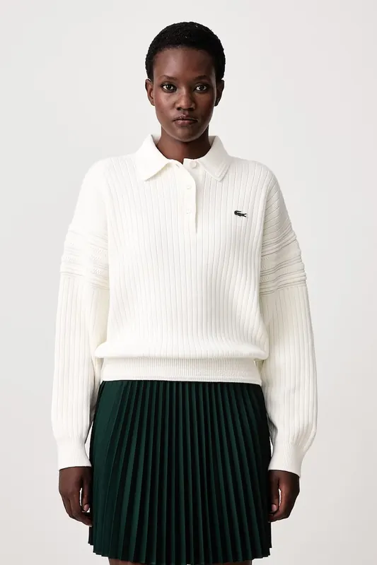 Lacoste  sweter bawełniany damski