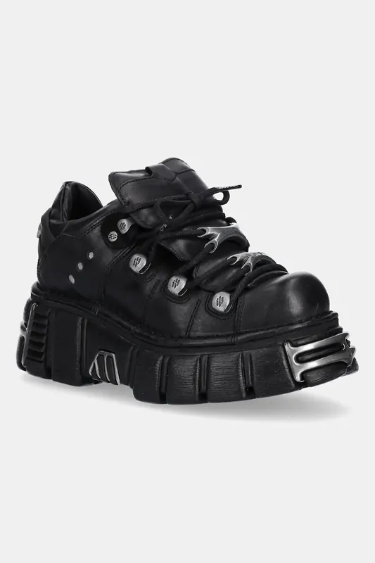 New Rock sneakersy skórzane