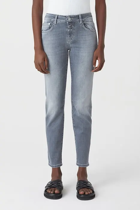 Closed Baker Jeans Mid Grey Maat: W30L34 | Slim Jeans Outlet | Dames | Blauw