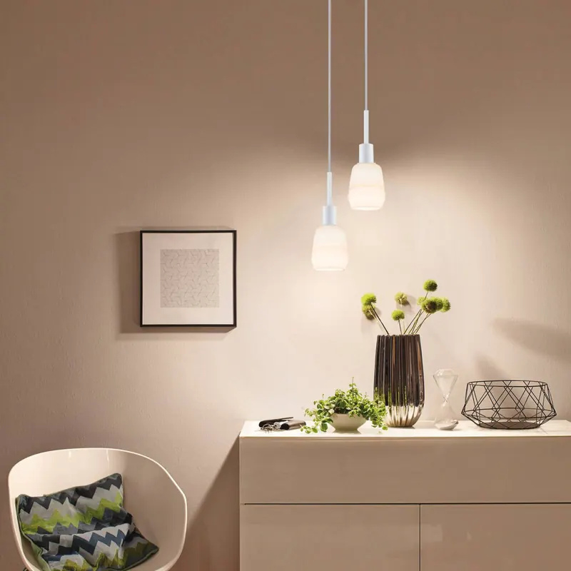 Lampa wisząca Paulmann URail DecoSystems, biała, metalowa