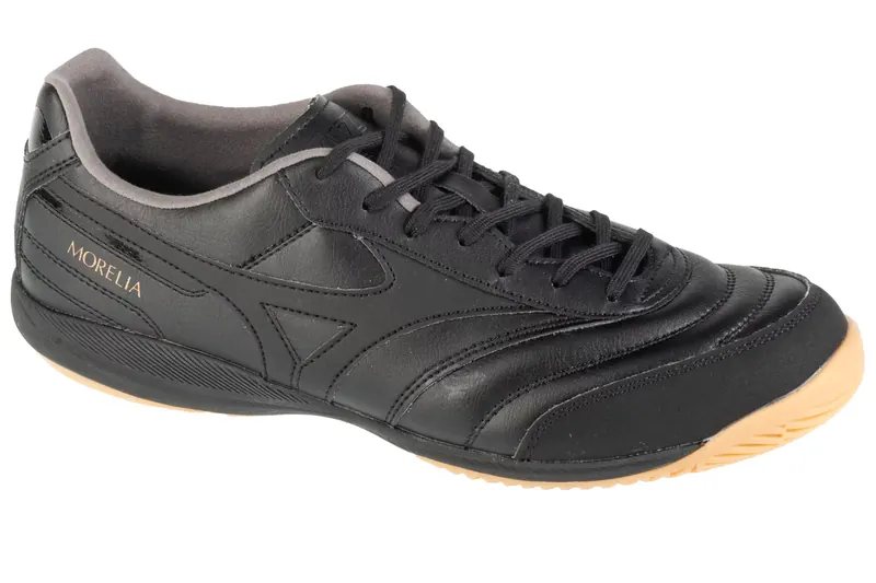Mizuno Morelia Sala Pro IN Q1GA241300, Męskie, Czarne, buty halowe - halówki, skóra syntetyczna, rozmiar: 44,5