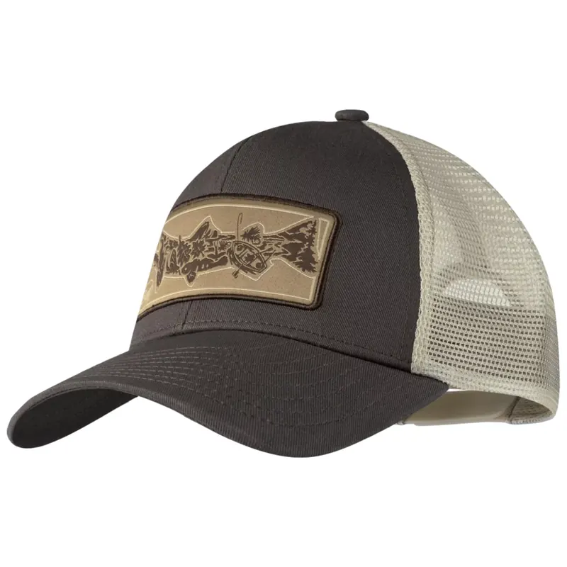 Buff Explore Trucker Cap 1358308543000, Unisex, Brązowe, czapki z daszkiem, bawełna, rozmiar: L/XL