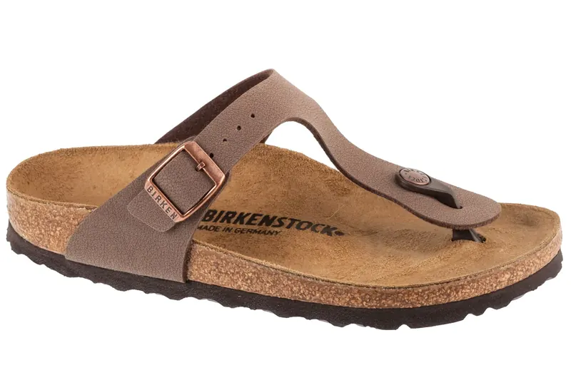 Birkenstock Gizeh BFBC 0043753, Damskie, Brązowe, japonki, Birko-Flor, rozmiar: 36