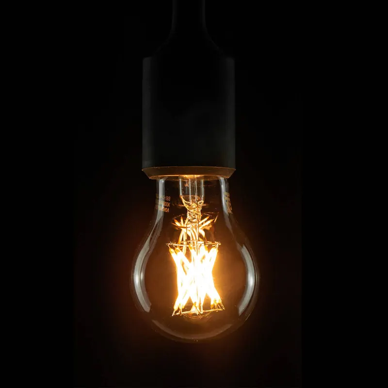 Żarówka LED E27 7W 927 LED włókno, przezroczysta