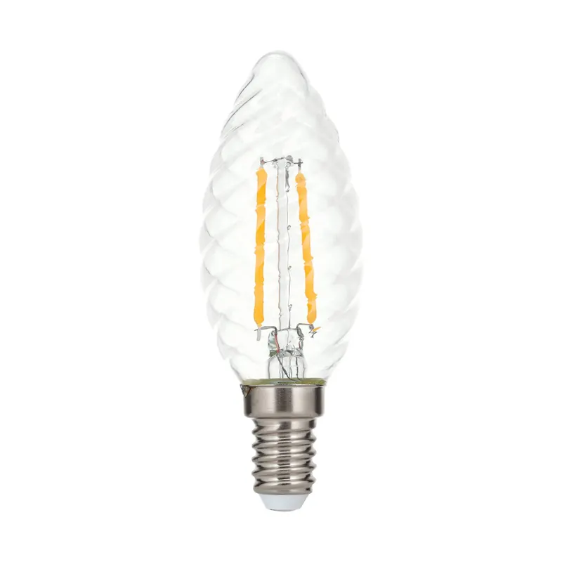 Żarówka świeca LED E14 3W 2 700 K filament