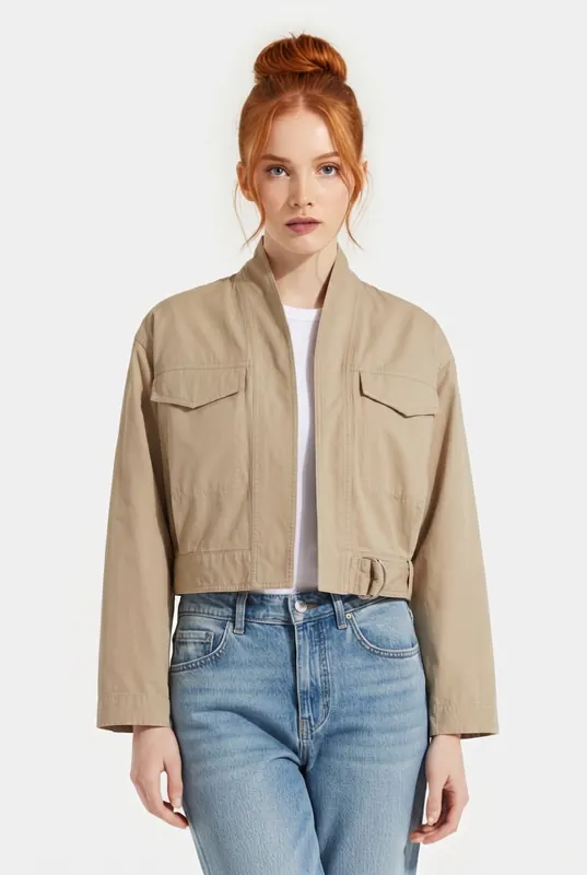 & Other Stories Miley Jacket Beige Maat: 36 | Korte Jassen Outlet | Dames | Beige