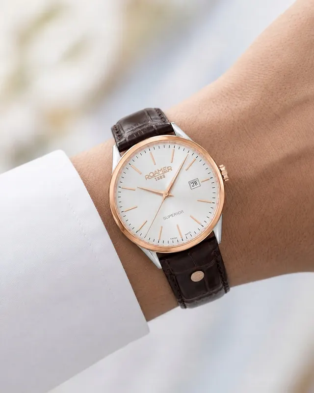 Roamer Superior 3H Gents 508833-49-15-05 40.00mm 5ATM