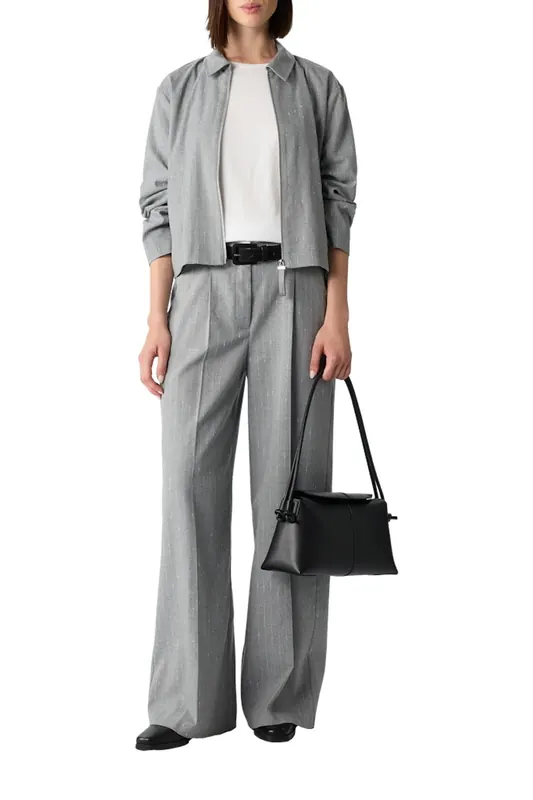 Comma  Jackets Indoor Grey Maat: 36 | Korte Jassen Outlet | Dames | Grijs