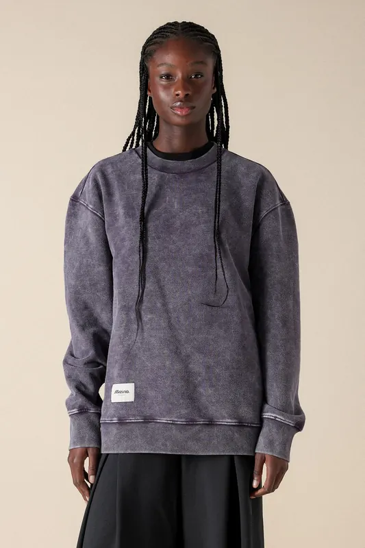 Mizuno Sl Sweatshirt Unisex Purple Maat: XL | Sweaters Outlet | Unisex | Paars