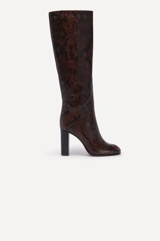 BA&SH Boots Python Maat: 37 | Laarzen Outlet | Dames | Bruin