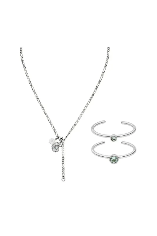 PURELEI Mahina Club Ohana Set Silver Maat: OS | Ringen Outlet | Dames | Zilver