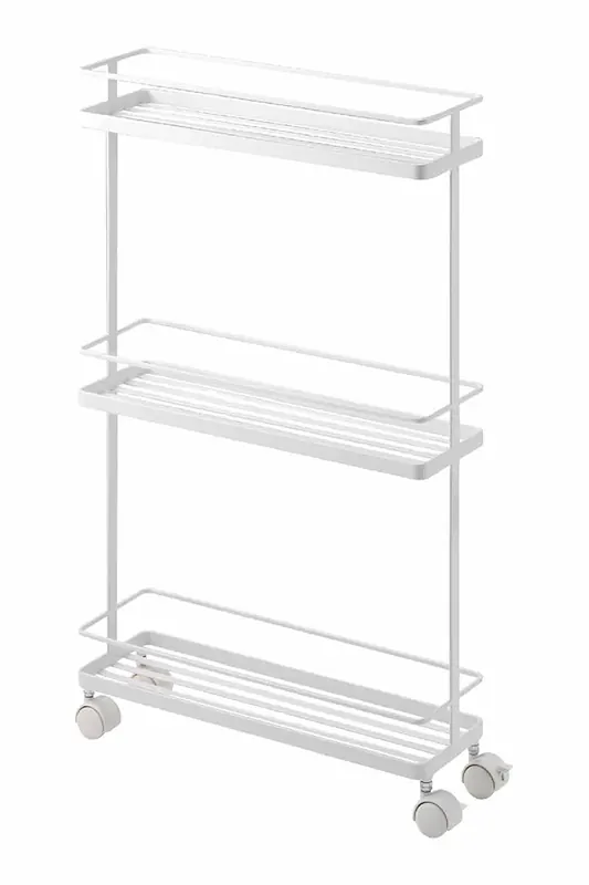 Yamazaki mebel z kółkami ze stali 38 x 12 x 66 cm