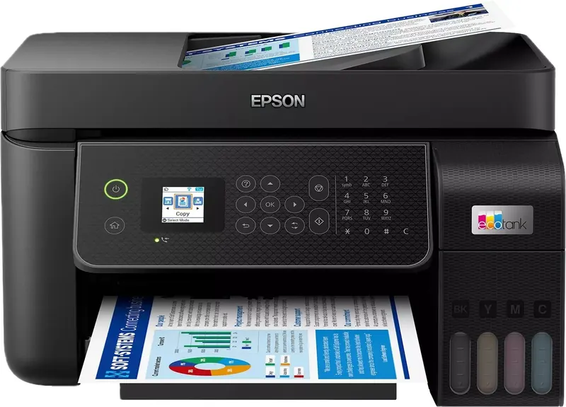 Atramentová multifunkčná tlačiareň farebná Epson EcoTank L5310 WiFi Čierna