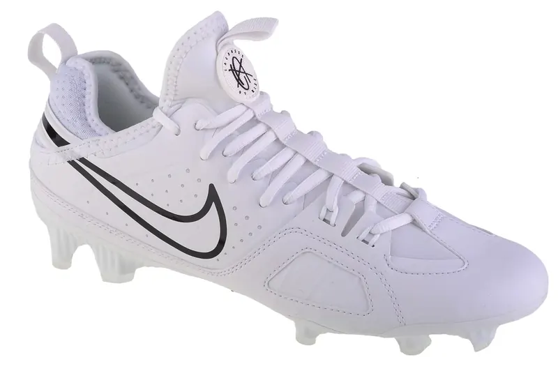 Nike Huarache 9 Varsity Lax FG FD0090-101, Męskie, Białe, buty piłkarskie - korki, skóra syntetyczna, rozmiar: 40