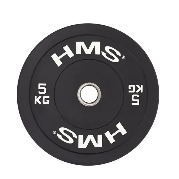 BBR05 BLACK TALERZ OLIMPIJSKI BUMPER 5 kg HMS