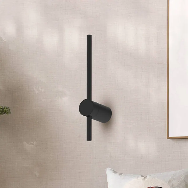 Kinkiet LED Swing, wysokość 30 cm, CCT, metal, czarny