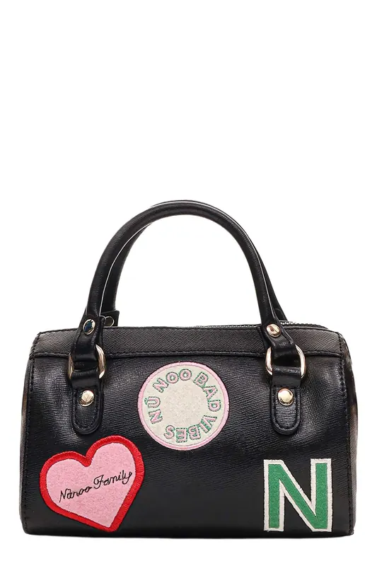 Núnoo Small Maya Details Florence Black W. Gold Maat: OS | Handtassen Outlet | Dames | Zwart