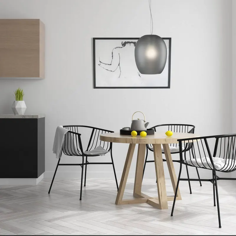 Casablanca Anua lampa wisząca 1-pkt. szara matowa