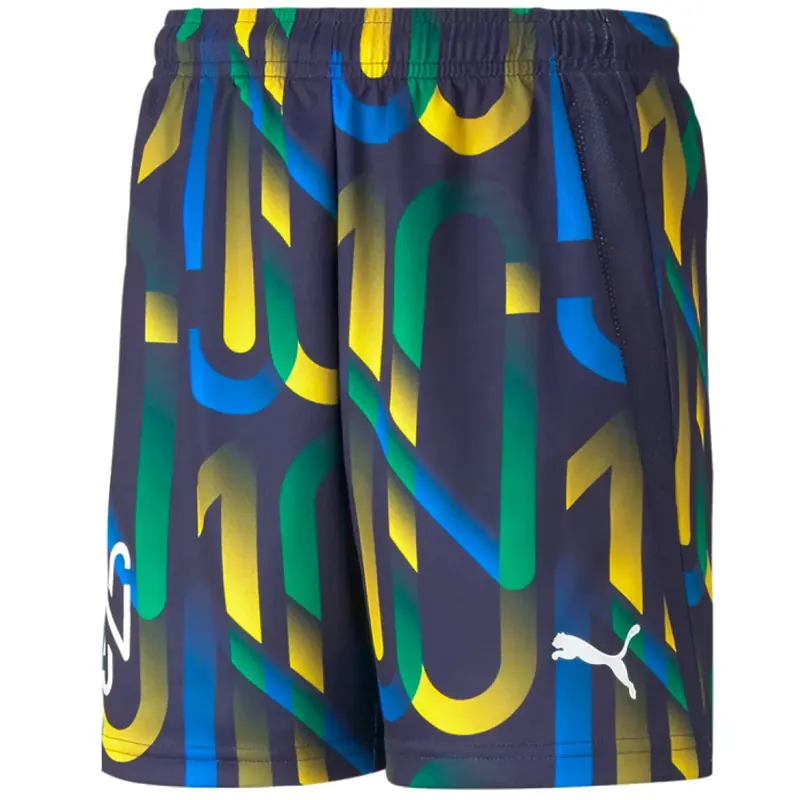 Puma Neymar Jr Future Printed Short 605541-06, Dla chłopca, Wielokolorowe, spodenki, poliester, rozmiar: 140