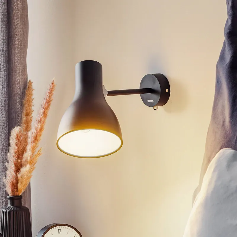 Anglepoise Type 75 lampa ścienna czarna