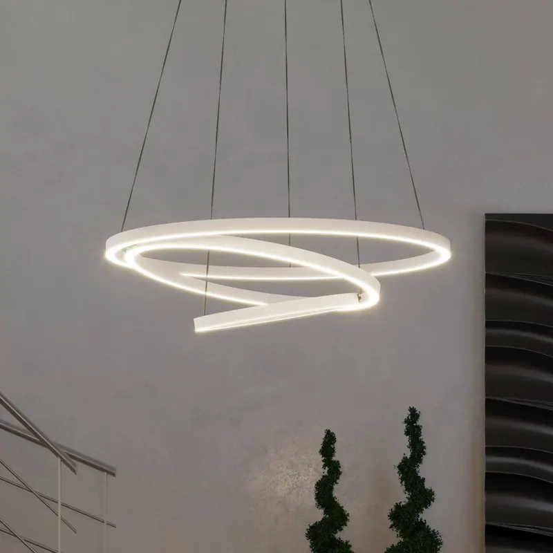 Lampa wisząca LED EGLO connect Lobinero-Z, biały