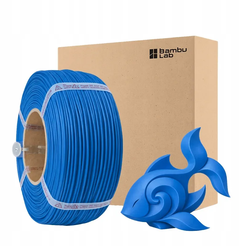 Bambu Lab Pla Basic Cobalt Blue Niebieski 10604 Refill 1.75MM Filament 3D