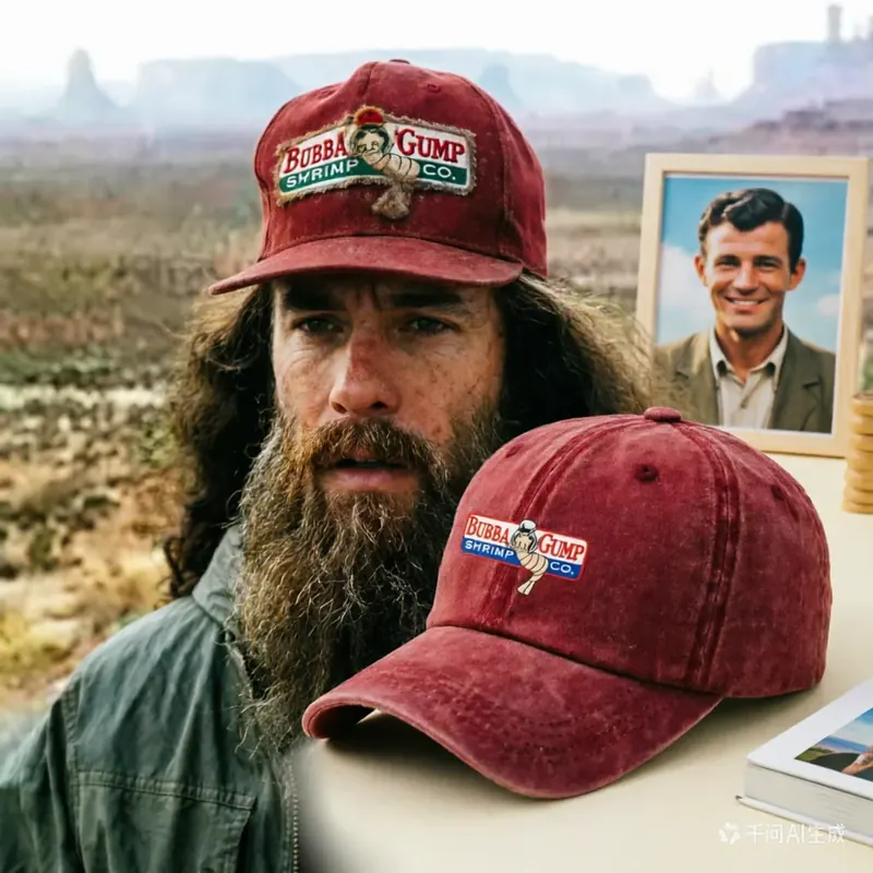 Czapka z daszkiem Fashion Design Hat 1994 BUBBA GUMP SHRIMP Męska Damska Czapka Sportowa Letnia Czapka Haftowana Czapka Casualowa Czapki Forrest Gump