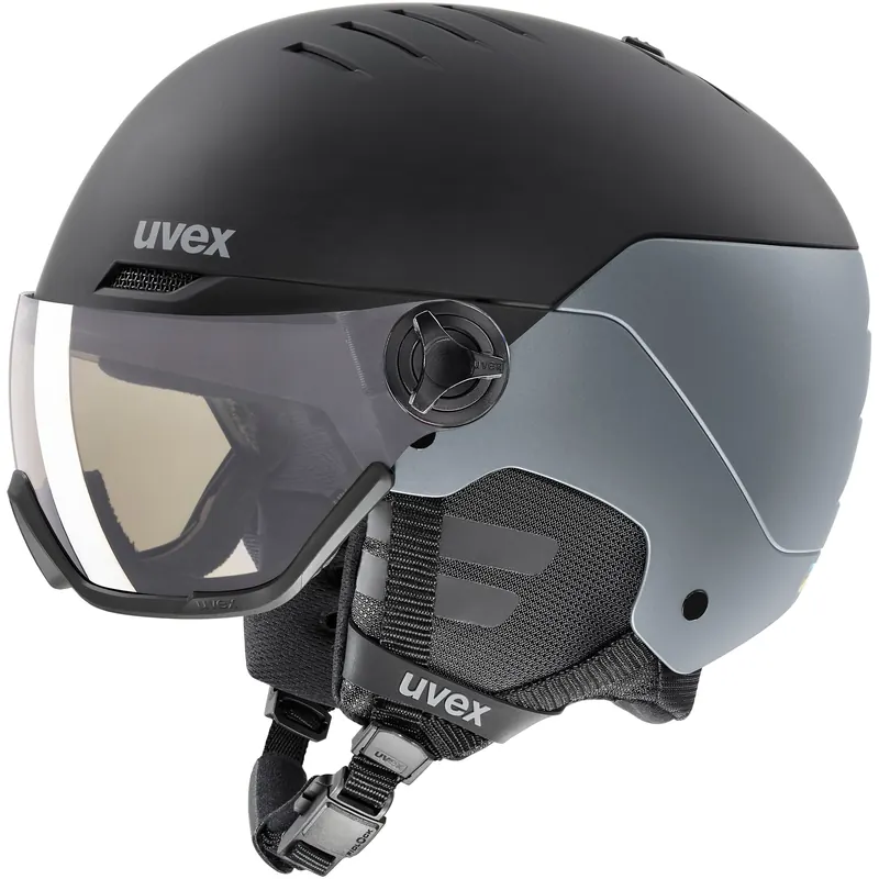 Uvex Wanted Visor pro V kask narciarski snowboard fotochromowy wizjer czarny (54-58)