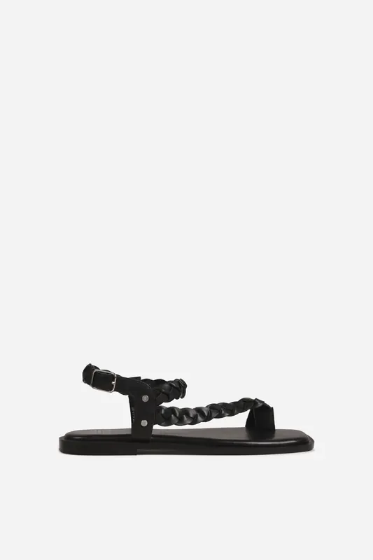 Bronx Kenn-y Sandal Black Maat: 41 | Sandalen Outlet | Dames | Zwart