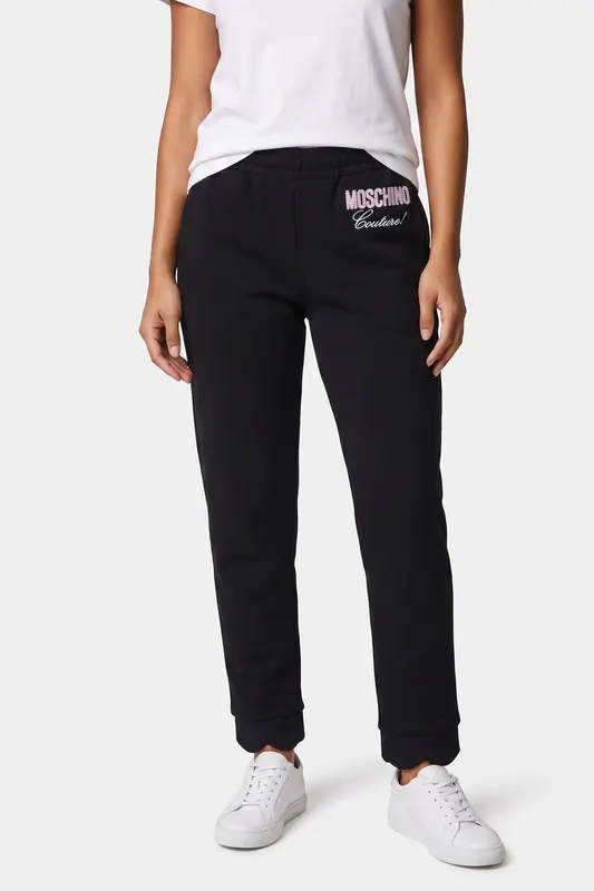 Moschino Trousers Black Maat: 36 | Joggingbroeken Outlet | Dames | Zwart