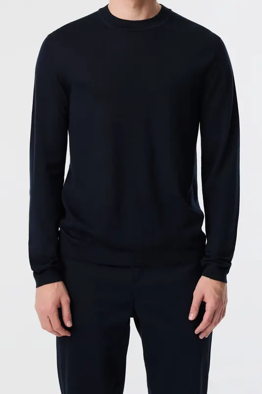 AlphaTauri Foton V1.y9.02 Pullover Dark Navy Maat: L | Sweaters Outlet | Heren | Blauw