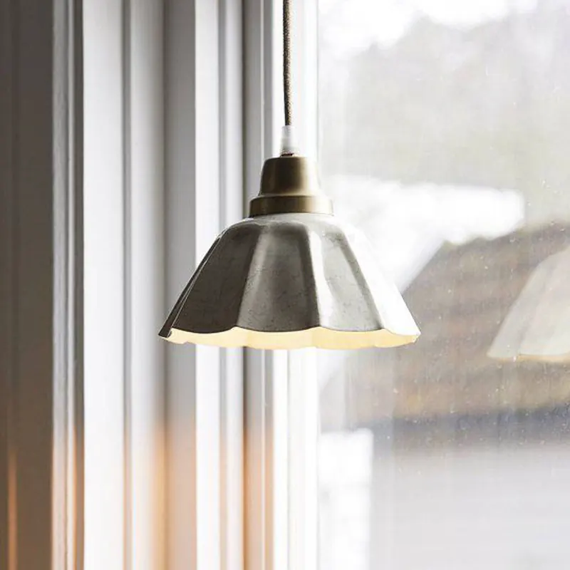 Żyrandol PR Home Ester, kolor złamana biel, średnica 17 cm, z wtyczką