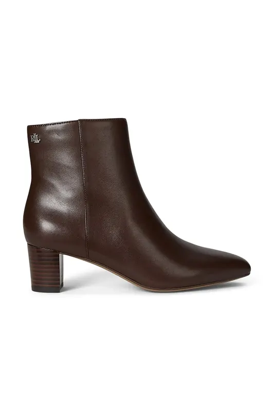 Lauren Ralph Lauren botki skórzane Demi